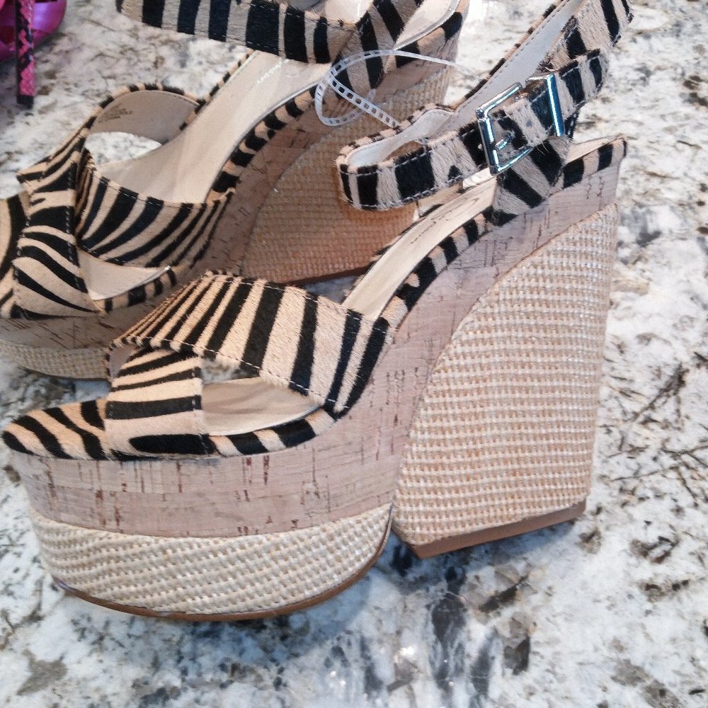Jessica Simpson Jirie 2 Women's Wedge Sandal Clearance Sale New without Box - Picture 8 of 9